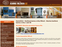 Tablet Screenshot of kamna-mlcoch.cz